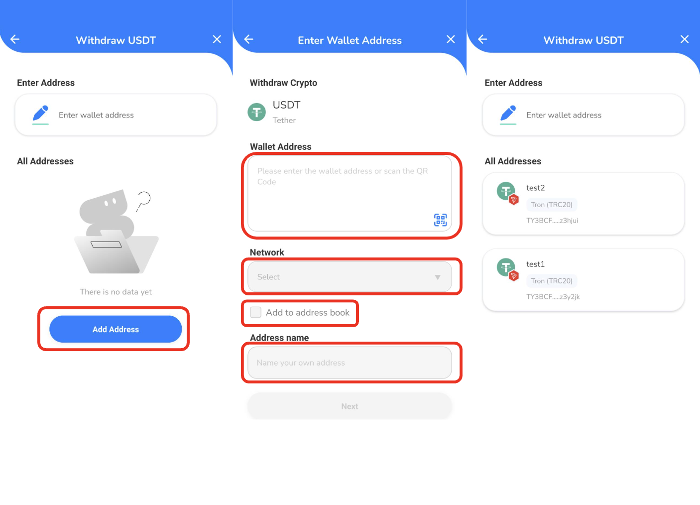 Guide to Configuring Commonly Utilized Addresses – ZONE Wallet Support